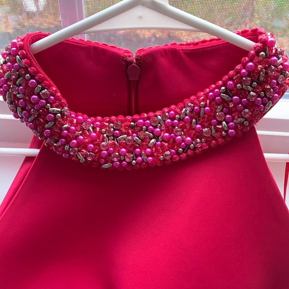 Bright Pink sleeveless dress - Picture 2 of 5